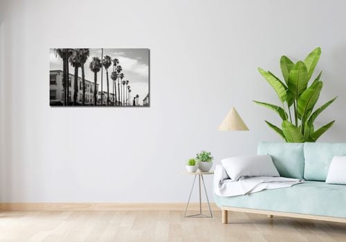 Obraz 90x50cm Spacer w Cieniu Palm na Arena.pl