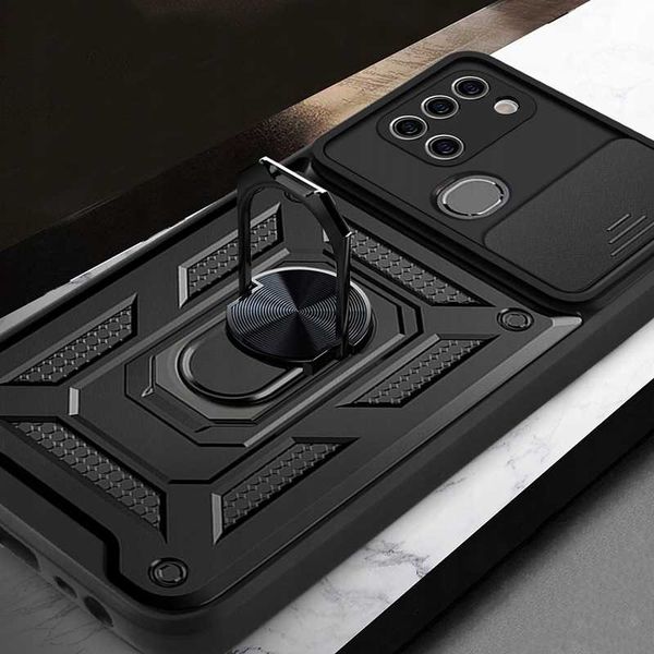 Spacecase Camring Galaxy A21S Black zdjęcie 2