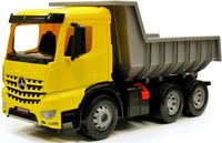 Duże Auto WYWROTKA Gigant MERCEDES ACTROS 3 osie Lena Maxi 63cm niska burta