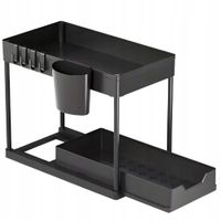 Półka Łazienkowa Wisząca Uniwersalna Organizer Do Przechowywania Plastikowa