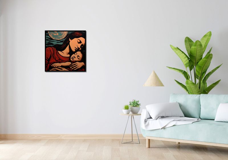 Plakat 60x60cm Matczyne Więzi zdjęcie 4