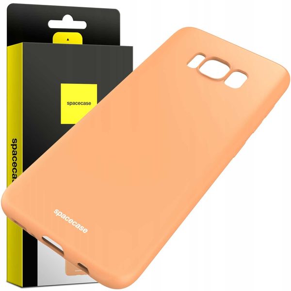 Spacecase Silicone Case Galaxy S8+ Orange zdjęcie 10