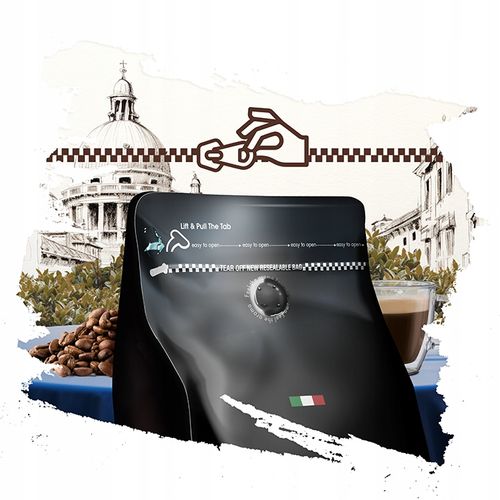Kawa LA STORIA SELLEZIONE SPECIALE 1kg ŚWIEŻO PALONA 100% ARABICA-BLUE ORCA na Arena.pl