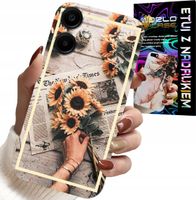 ETUI DO SAMSUNG GALAXY A06 5G - KWIATISTY WZÓR SŁONECZNIK SŁONECZNIKI