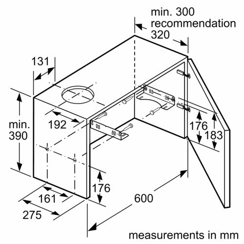 Okap teleskopowy BOSCH DFL063W56 60 cm na Arena.pl