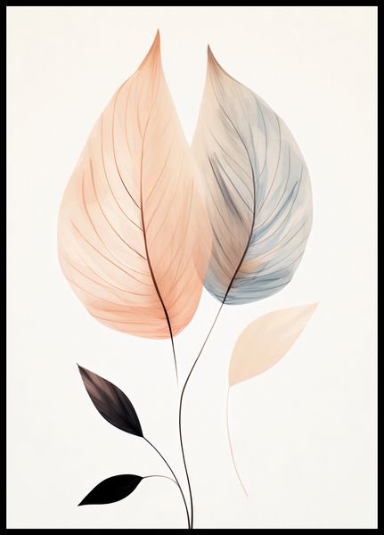 Plakat 64x90cm Liściasty Taniec zdjęcie 2