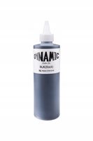 DYNAMIC BLACK | 240 ml | Farba do nauki tatuowania | Tusz | Czarna