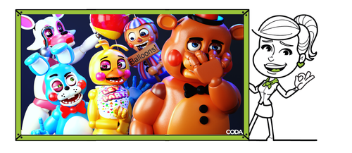 Bidon Junior FNAF Five Nights at Freddy's na Arena.pl