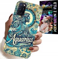 ETUI DO OPPO A52 - ZNAK ZODIAKU, WODNIK, ASTRONOMIA PLECKI