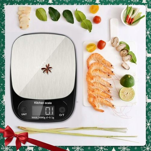 WAGA KUCHENNA ELEKTRONICZNA 5000g 0,1g WYŚWIETLACZ LCD PRECYZYJNA na Arena.pl