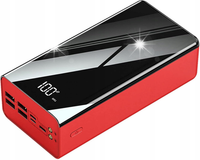 POJEMNY POWERBANK 50000 mAh usb lightning usb typ-c 7x usb LATARKA LCD