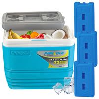 Lodówka turystyczna Pinnacle TPX7000 32L turkusowa + 3 wkłady chłodzące 1l