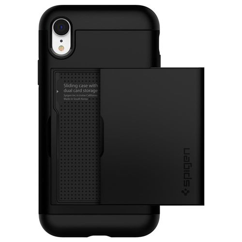 SPIGEN SLIM ARMOR CS - iPhone XR - BLACK na Arena.pl