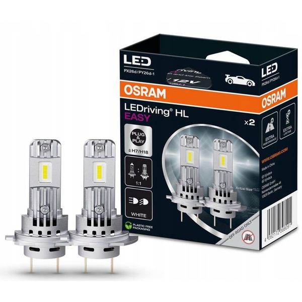 Osram Żarówki Samochodowe Led H7/H18 6000K Easy zdjęcie 1