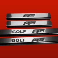 Listwa progowa VOLKSWAGEN GOLF MK6 RLINE Stal nierdzewna 304 połysk 4szt