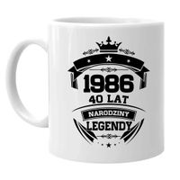 1986 Narodziny legendy 40 lat - kubek na prezent