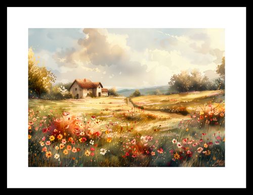 Plakat 29,7x21cm Sielski Domek na Arena.pl