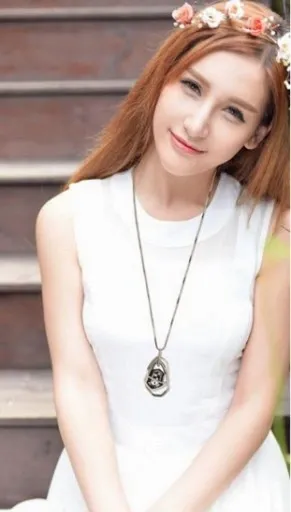 Naszyjnik DŁUGI srebrny łańcuszek kryształ GRAFIT zdjęcie 11