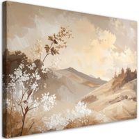 Obraz do salonu sypialni biura loftu, Delikatny Rustykalny