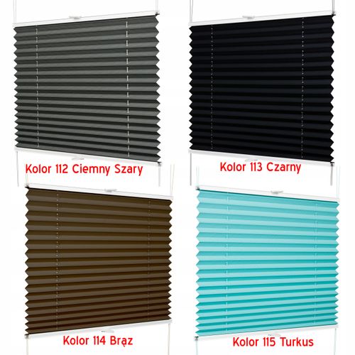 Plisa Roleta Plisowana Basic na wymiar na Arena.pl