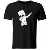 Koszulka dziecięca Marshmello Dab, czarna, roz. 152