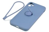 Etui Pastel Ring do Apple iPhone 11 niebieski
