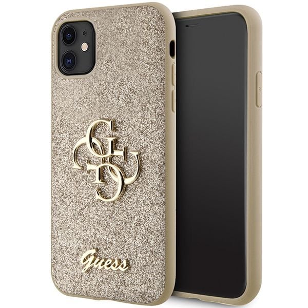 Etui Guess do iPhone 11, iPhone XR, Złoty zdjęcie 1