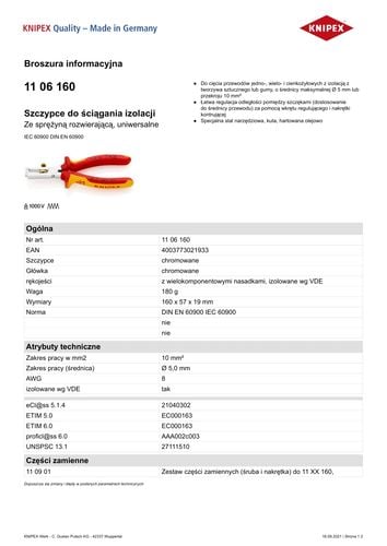 szczypce automatyczne do ściągania izolacji multistrip 10 - kn 12 42 195 na Arena.pl