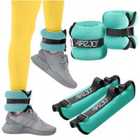 OBCIĄŻNIKI NA NADGARSTKI RĘCE I KOSTKI TRENING SIŁOWNIA ĆWICZENIA 2x1,5 KG