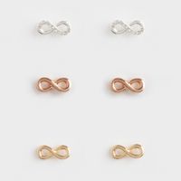 Avon - zestaw kolczyków Love for Everyday znak nieskończoności 3 pary