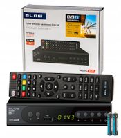 DEKODER TUNER TV NAZIEMNEJ FULL HD DVB-T2 BLOW 4625FHD HDMI