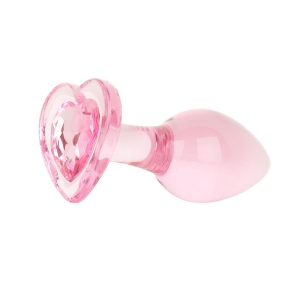 Anal Collection - Anal Plug Glass Small - 7 Cm zdjęcie 3