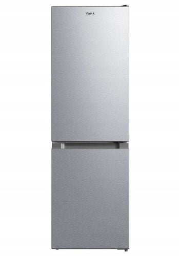 Lodówka Lodówko zamrażarka chłodziarka 152cm 174L Low Frost INOX 39dB na Arena.pl
