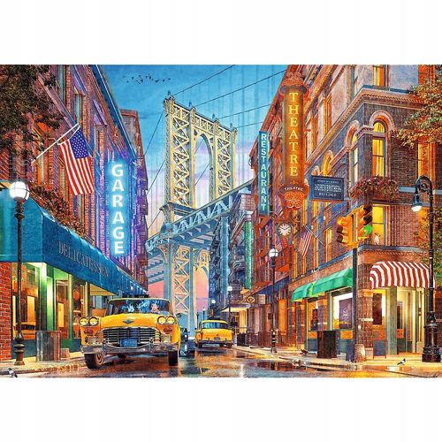 puzzle 500 premium widok na manhattan bridge 37613 na Arena.pl