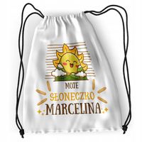 Plecak Sportowy Szkolny Dla Marceliny Dziecka Z Nadrukiem Ze Zdjęciem