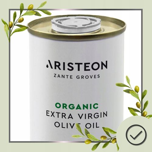 Oliwa z oliwek BIO extra virgin GRECKA 1 litr TŁOCZONA NA ZIMNO Aristeon na Arena.pl
