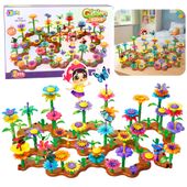 DLA DZIEIC  KONSTRUKCYJNY  OGRÓD   Z KWIATAMI I ROŚLINAMI