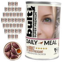 BULTI Daily Meal Adult mokra karma dla kota Bażant 36x400g Pełnoporcjowa