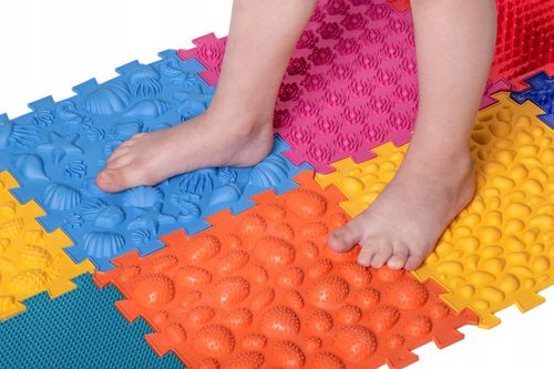 Mata ortopedyczna sensoryczna Ortek MIX 9 puzzle na Arena.pl