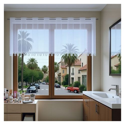 Firanka Valos wysokość 70 cm DomoweTekstylia | WN050V 070 na Arena.pl