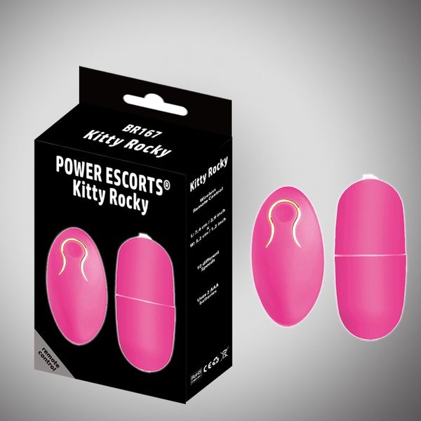 wibrator   kitty rocky remote control pink zdjęcie 1