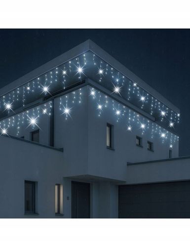 SOPLE 300 LED KURTYNA ŚWIETLNA ZEWNĘTRZNA BIAŁY ZIMNY FLASH 12M IP44 na Arena.pl