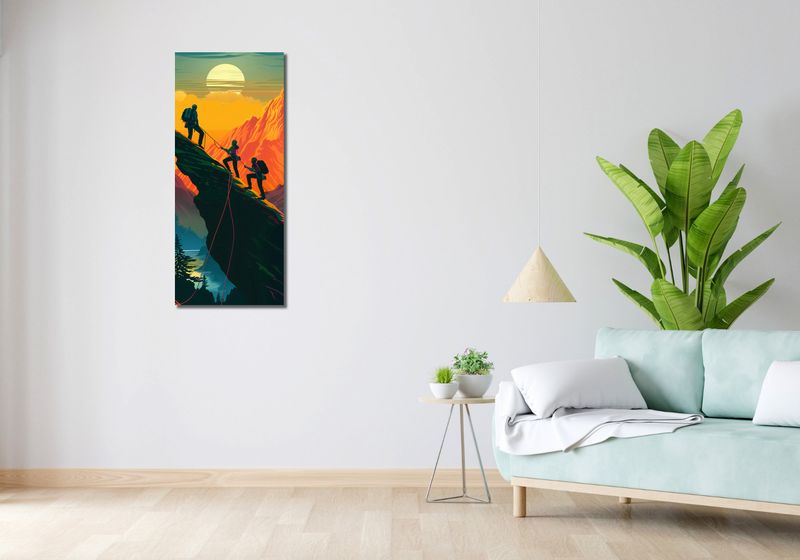 Obraz 40x100cm U Szczytu zdjęcie 2