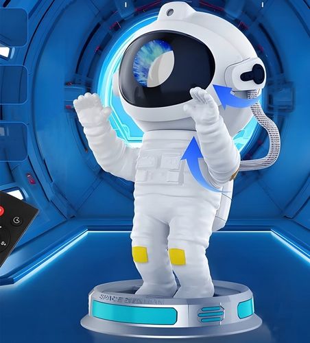 PROJEKTOR GWIAZD LAMPKA NOCNA LED RZUTNIK NIEBA ASTRONAUTA GENERACJA 3.0 na Arena.pl