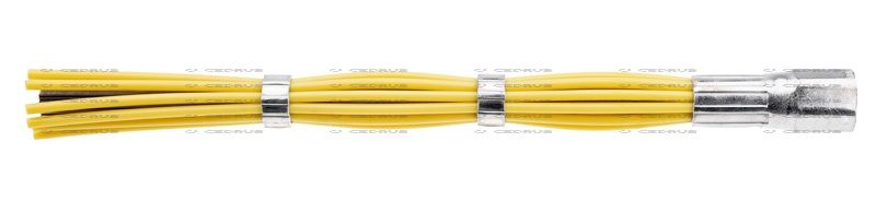 SZCZOTKA METALOWA DRUCIANA WŁÓKNA CEDRUS 900022/L DO CEDRUS SC02 ODCHWASZCZARKA SPALINOWA SZCZOTKA ZAMIATARKA OCZYSZCZARKA DO USUWANIA MCHU CHWASTÓW CZYSZCZENIA KOSTKI BRUKOWEJ ,CHODNIKÓW zdjęcie 3