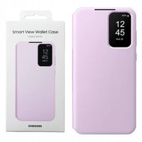 Etui z klapką Samsung Smart S View Wallet Cover Lawendowy do Galaxy A55 5G