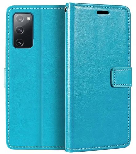 Etui Portfel Skórzany do SAMSUNG GALAXY S20 FE / S20 FE 5G +Szkło Hartowane na Arena.pl