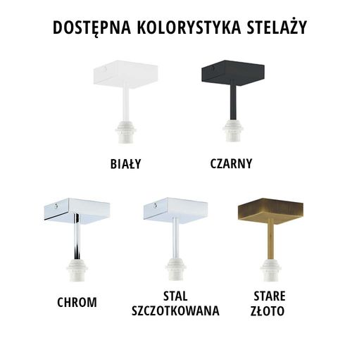 Geometryczny plafon do salonu ALBA na Arena.pl