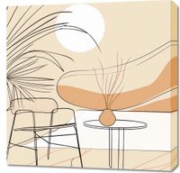 Obraz 70x70cm Poranny Krajobraz