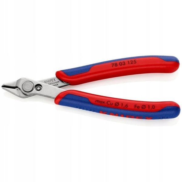 KNIPEX SZCZYPCE ELECTRONIC SUPER KNIPS 78 03 125 zdjęcie 1